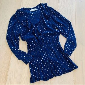 Auguste Lilly Shirt in Classic Polka Dot